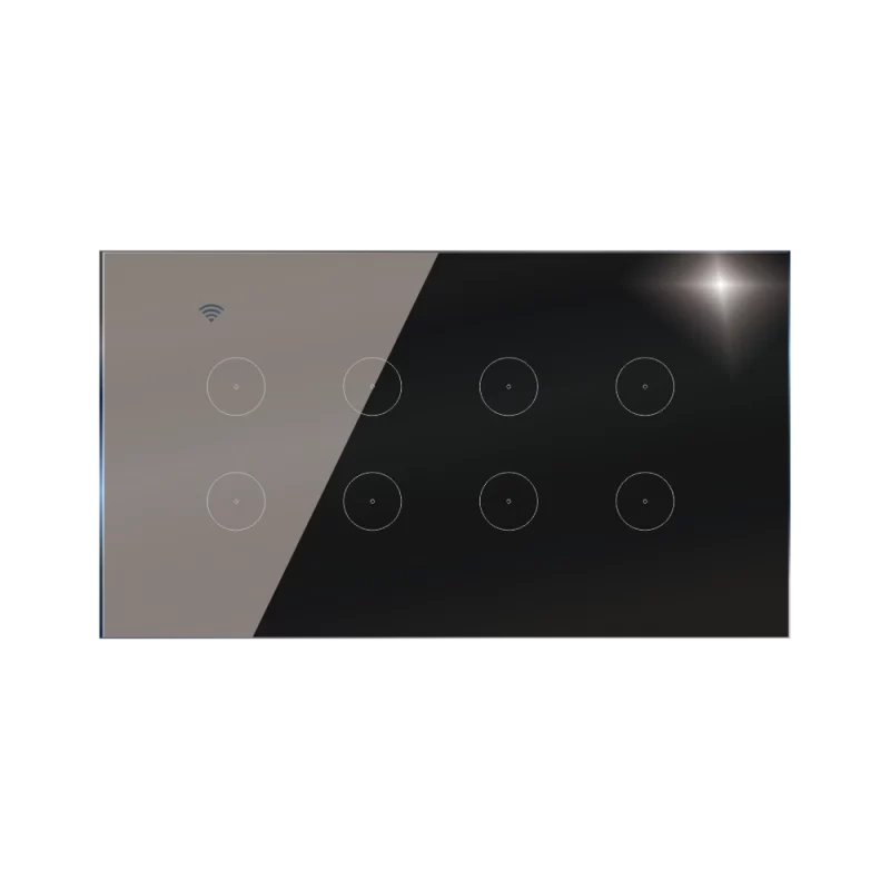 8 gang switch wifi No-Frame